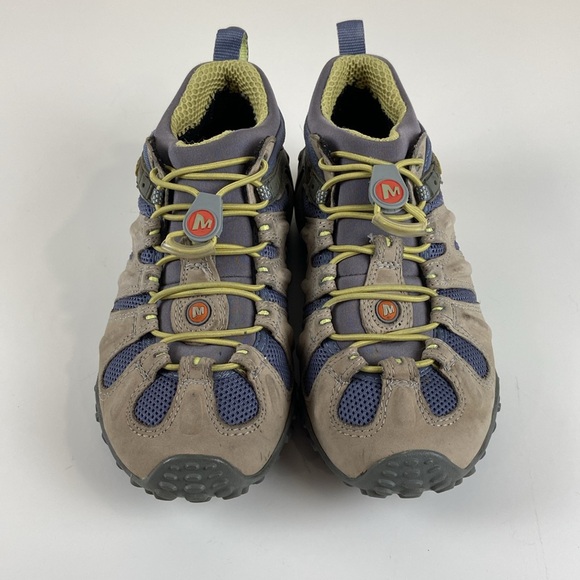 Merrell Chameleon II Stretch Leather Vibram Ankle Hiking Boots Womens 7 - Picture 5 of 10